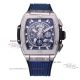 Swiss BBF Hublot Big Bang Tonneau Blue Dial Chronograph Watch Replica (9)_th.jpg